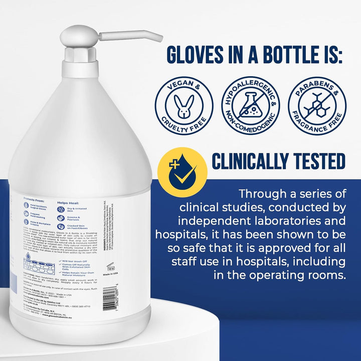 Gloves in a Bottle Loción protectora para piel seca con picazón, (1...