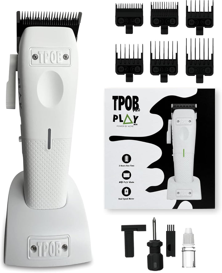 TPOB Mini Play - Cortapelos profesional (blanco)