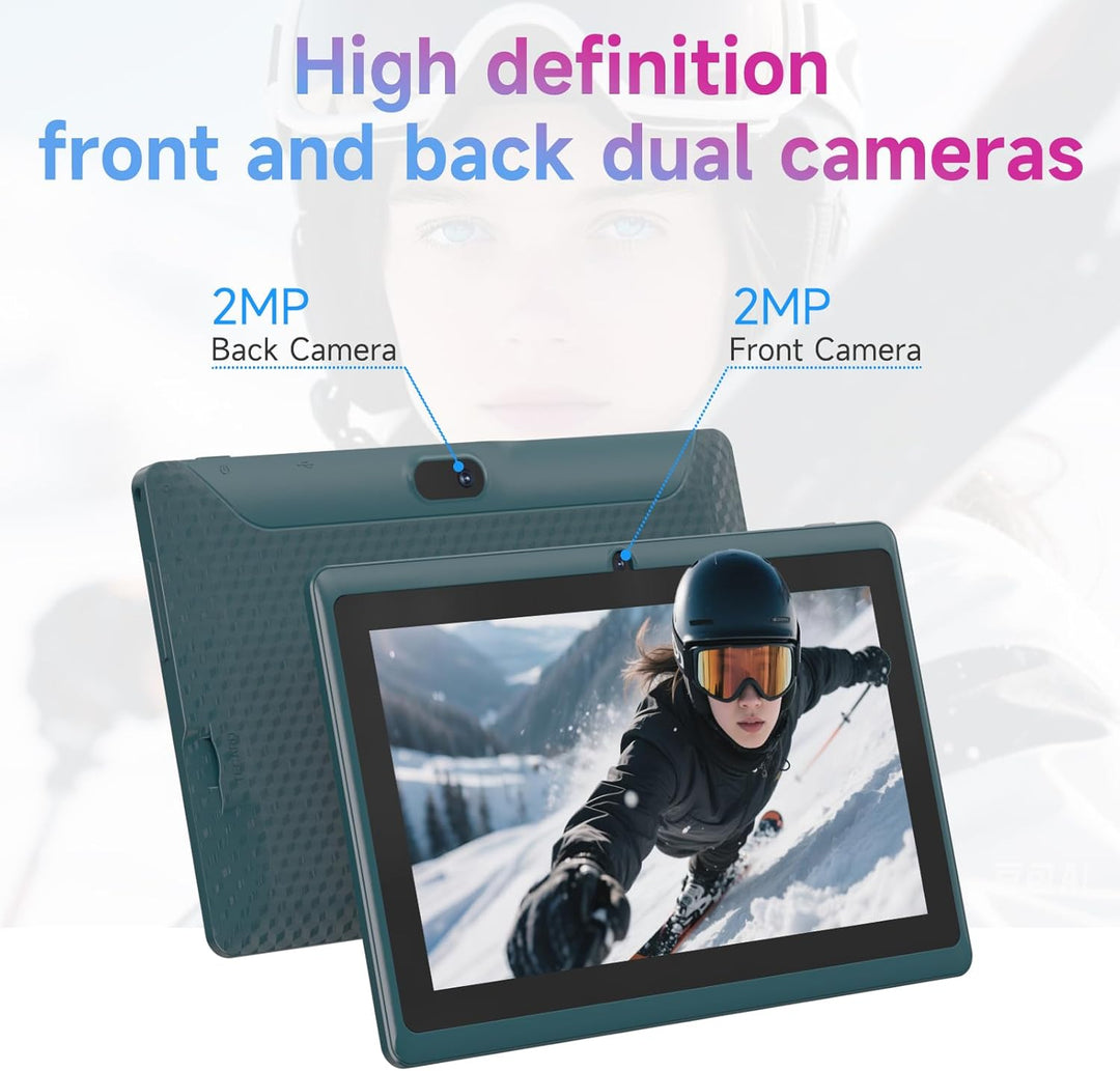 HOTTABLET Tablet Android 14.0 de 7 pulgadas con funda protectora, 8...
