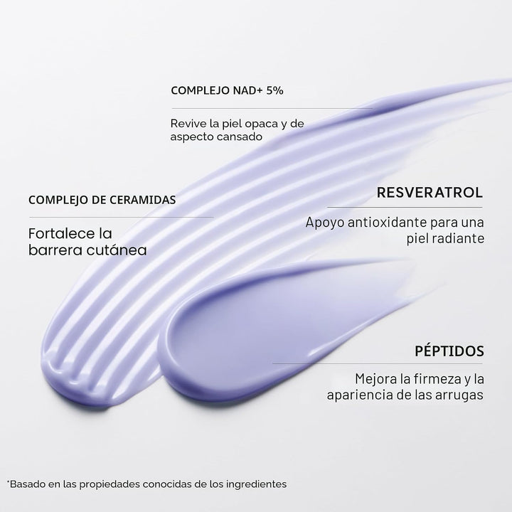 Arencia Refuerzo de suero NAD+ con complejo NAD+ al 5% y resveratro...