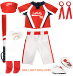 Conjunto de ropa y accesorios de uniforme de sóftbol ARTST