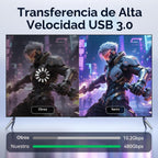 Cable USB 3.0 HDMI de 5 pies, cable USB macho HDMI macho 1080P @60Hz
