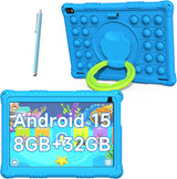 Tablet Android 15 para niños, tableta de 10 pulgadas para niños, 8...