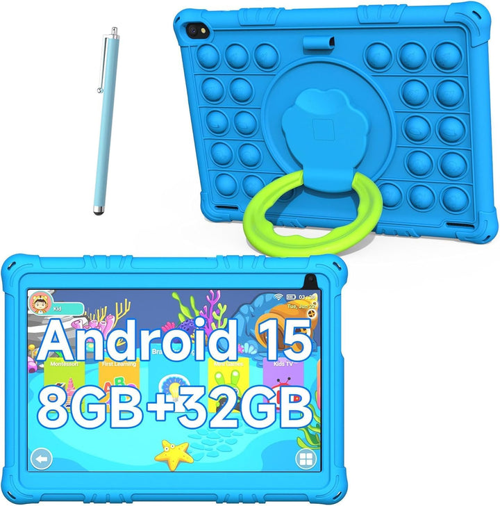 Tablet Android 15 para niños, tableta de 10 pulgadas para niños, 8...