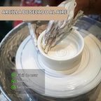 VIBRATITE - Arcilla seca al aire de 10 libras, arcilla de modelado blanca para cerámica y escultura