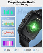 Premium Smart Watch para Hombre, 2.06" HD AMOLED AOD Llamadas/Recepción de llamadas