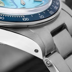 ADDIESDIVE Racing Chronograph Relojes para Hombre 3 Sub-diales 100M a Prueba de Agua