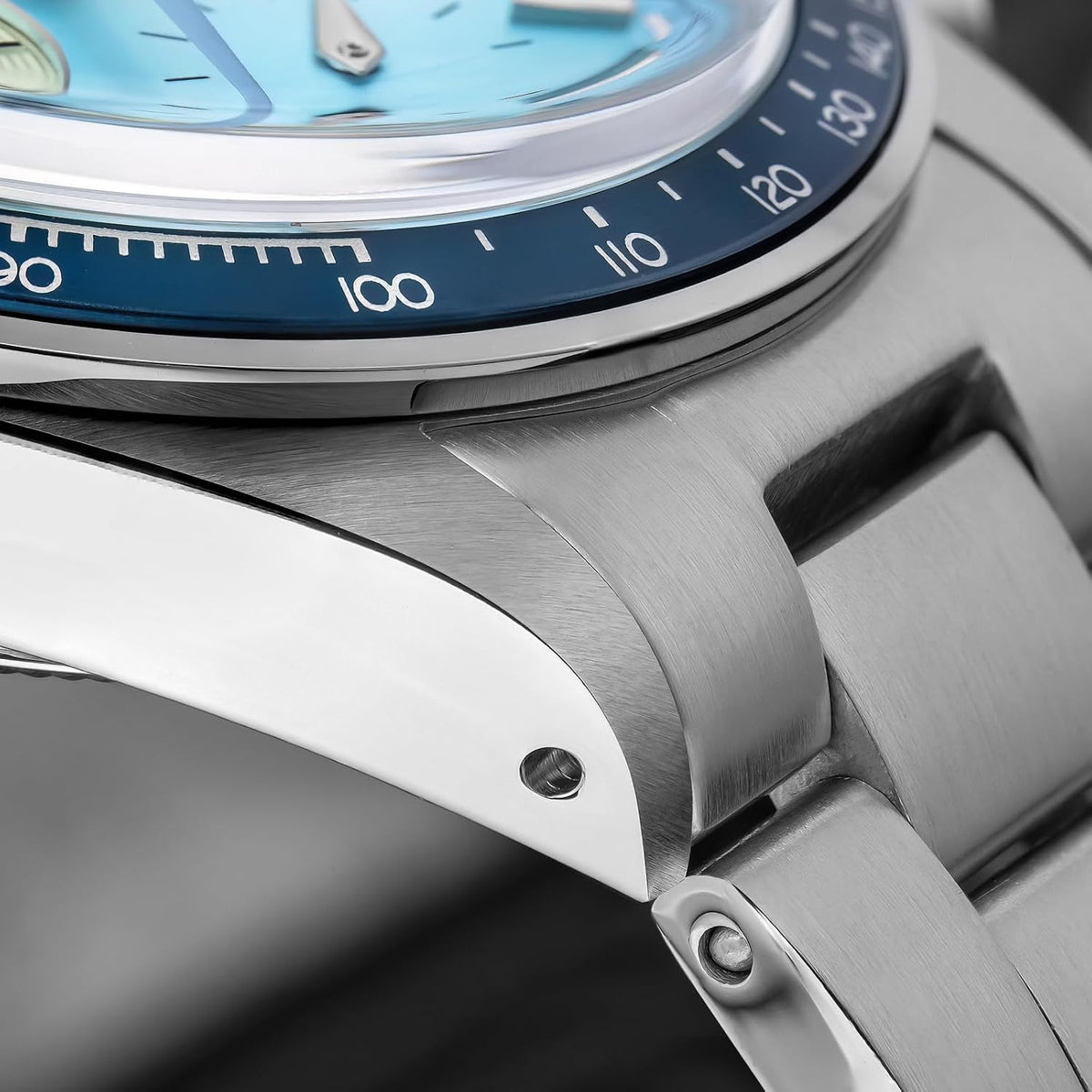 ADDIESDIVE Racing Chronograph Relojes para Hombre 3 Sub-diales 100M a Prueba de Agua