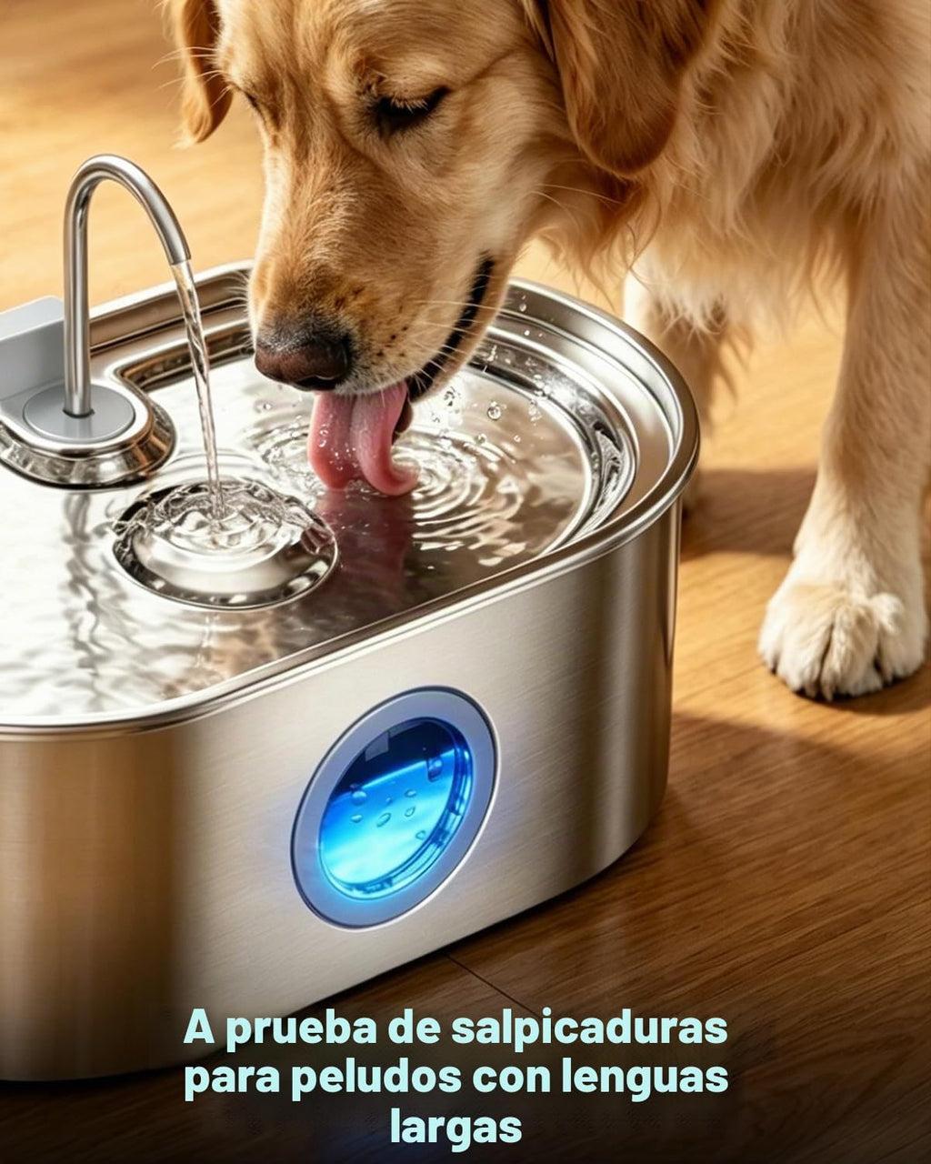 Fuente de agua extra grande para perros de 4.2 galones, fuente de agua para