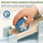 Lehoo Castle Juguetes para niños de 2 años, juguete de rampa de coche de
