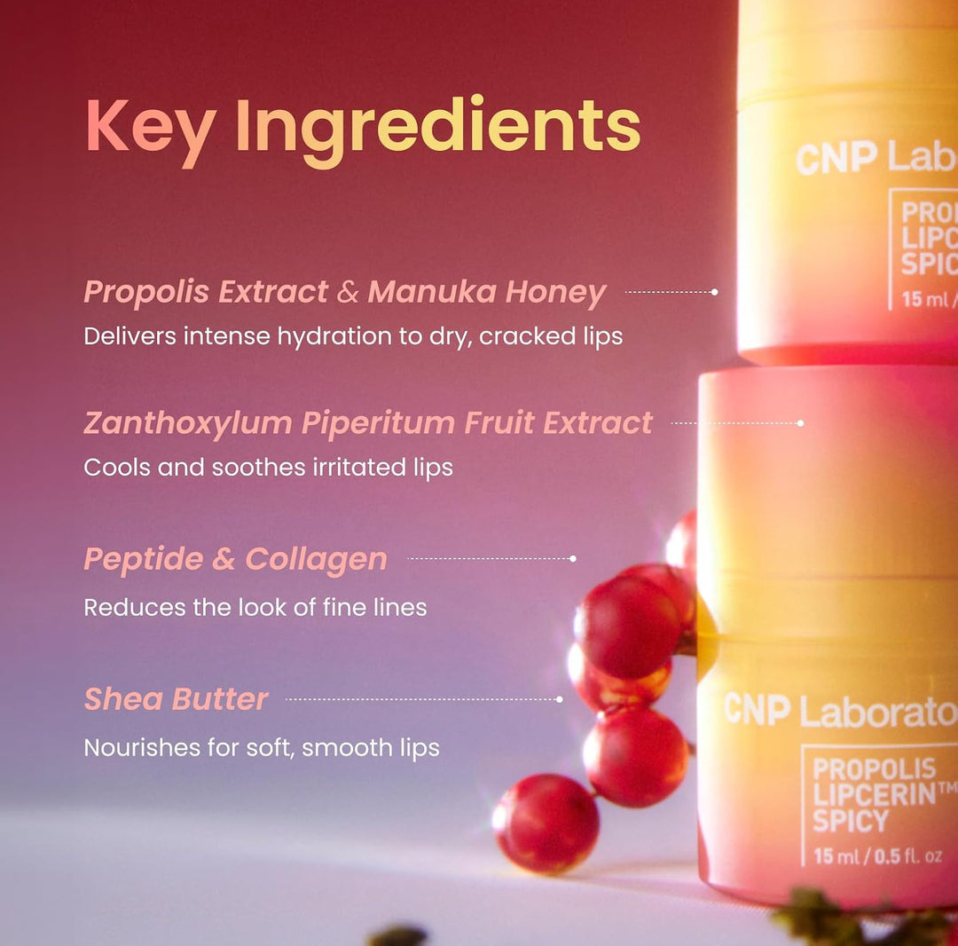 CNP Honey Lip Butter - Propolis Lipcerin™ 04 Mint, Bálsamo labial h...