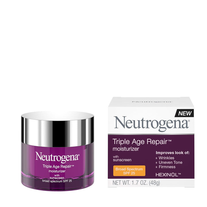 Neutrogena Triple Age Repair Hidratante Facial - con Tecnología Hex...