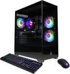 CYBERPOWERPC Gamer Master Gaming PC, AMD Ryzen 5 5500 3.6GHz, Radeon RX 6400 4GB GMA3100A