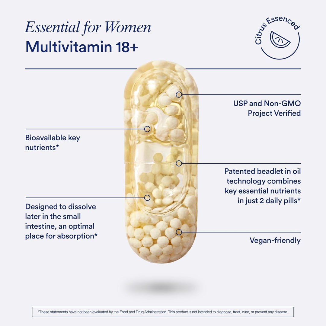 Ritual Multivitaminas para mujeres de 18+ con vitamina D3 para el a...
