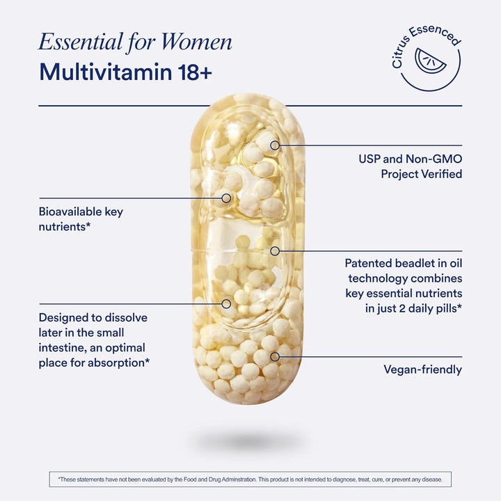 Ritual Multivitaminas para mujeres de 18+ con vitamina D3 para el a...