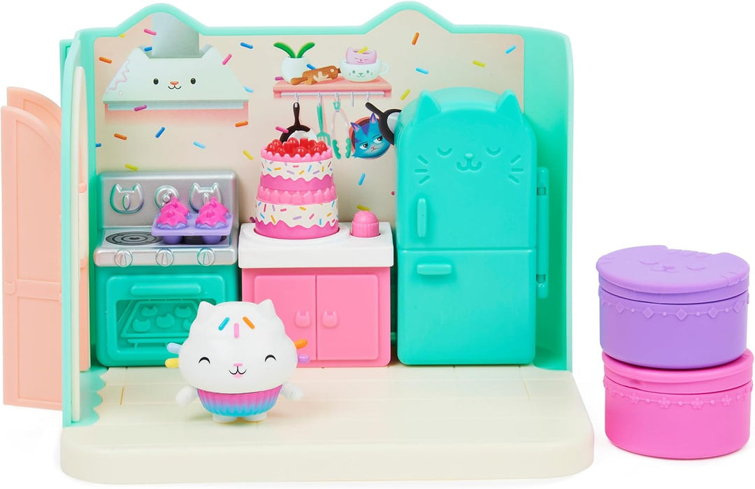Gabby's Dollhouse, Bakey with Cakey Kitchen con figura y 3 acce...