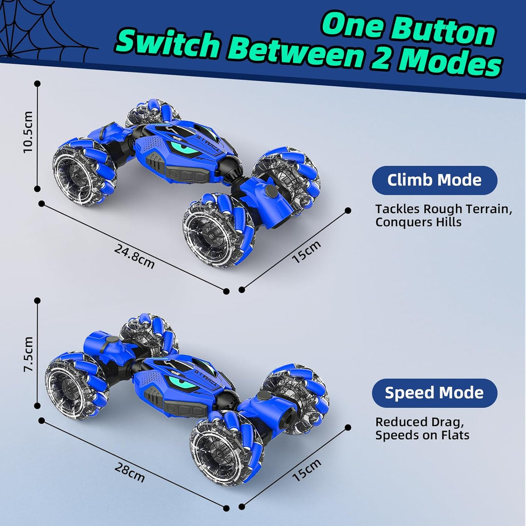 VisionX - Autos RC únicos de 2.4GHz 4WD con rotación de 360° y dete...