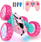 Hamdol Coche de control remoto rosa para niñas, 2-Estándar