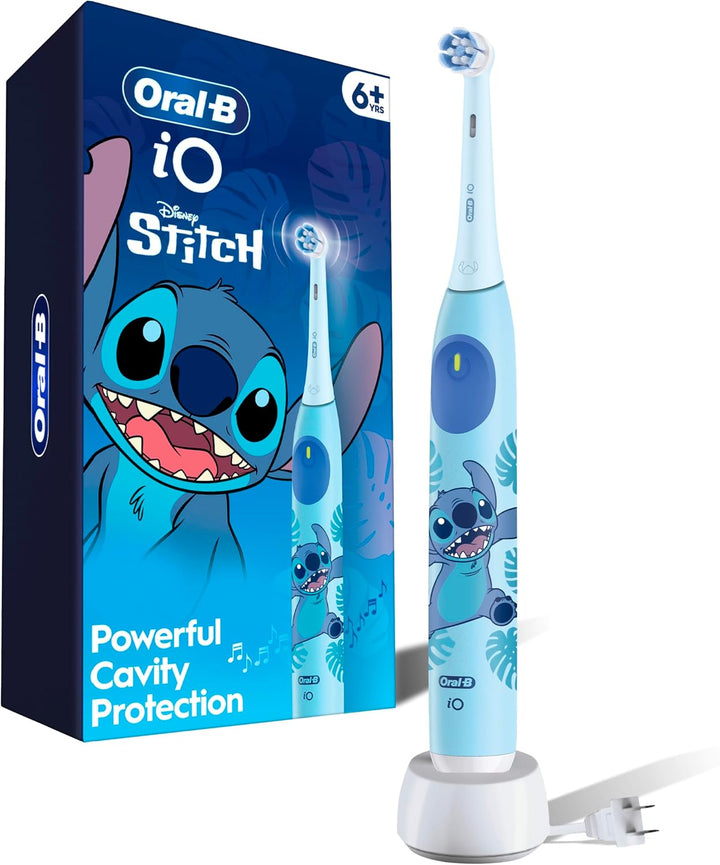Oral-B iO - Cepillo de dientes eléctrico recargable para niños, Sti...