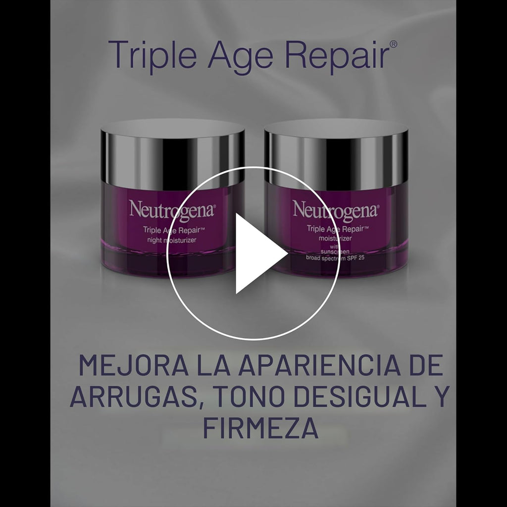 Neutrogena Triple Age Repair Hidratante Facial - con Tecnología Hex