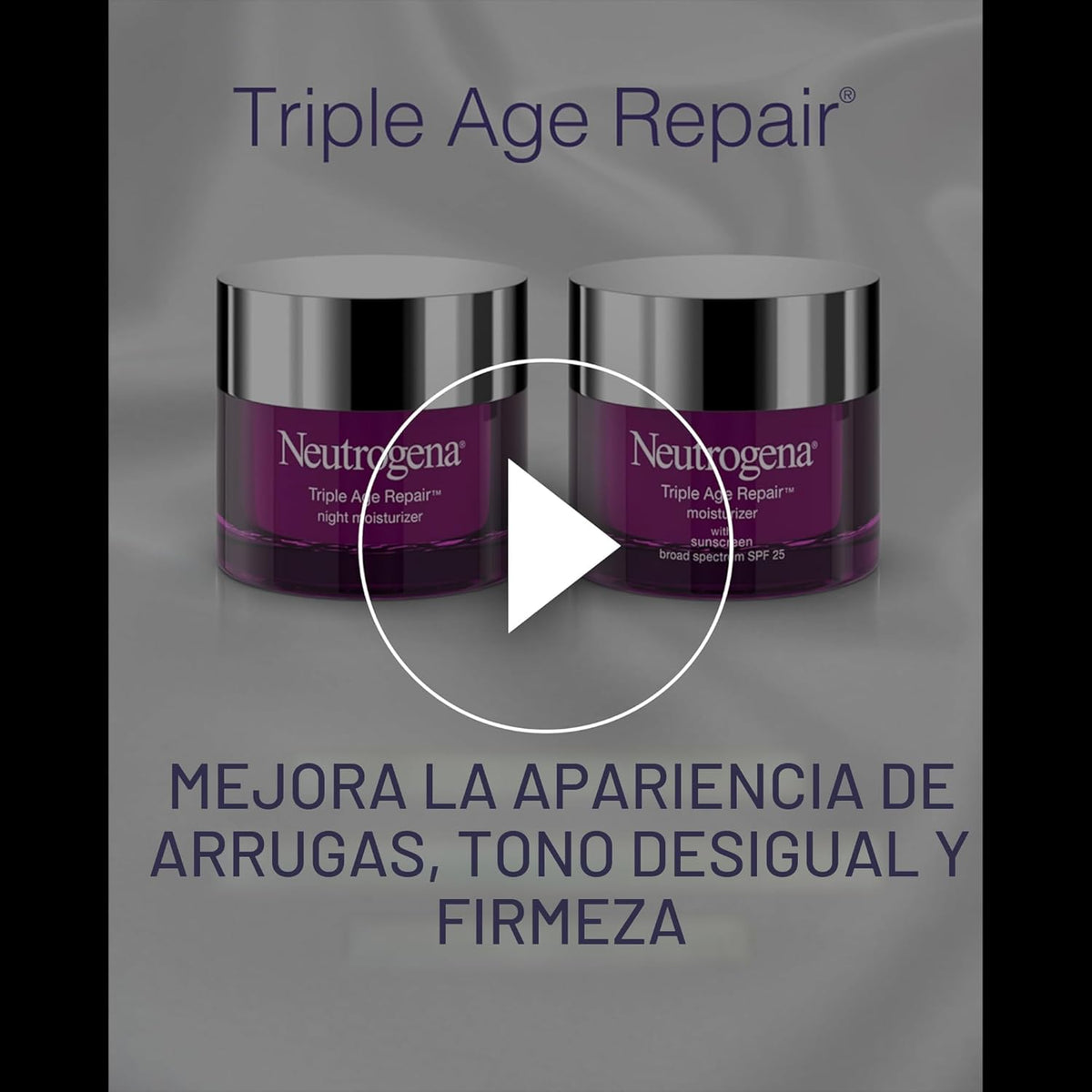 Neutrogena Triple Age Repair Hidratante Facial - con Tecnología Hex