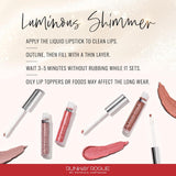 Runway Rogue Try Me x 3 Mini Long Wear - Juego de lápices labiales...