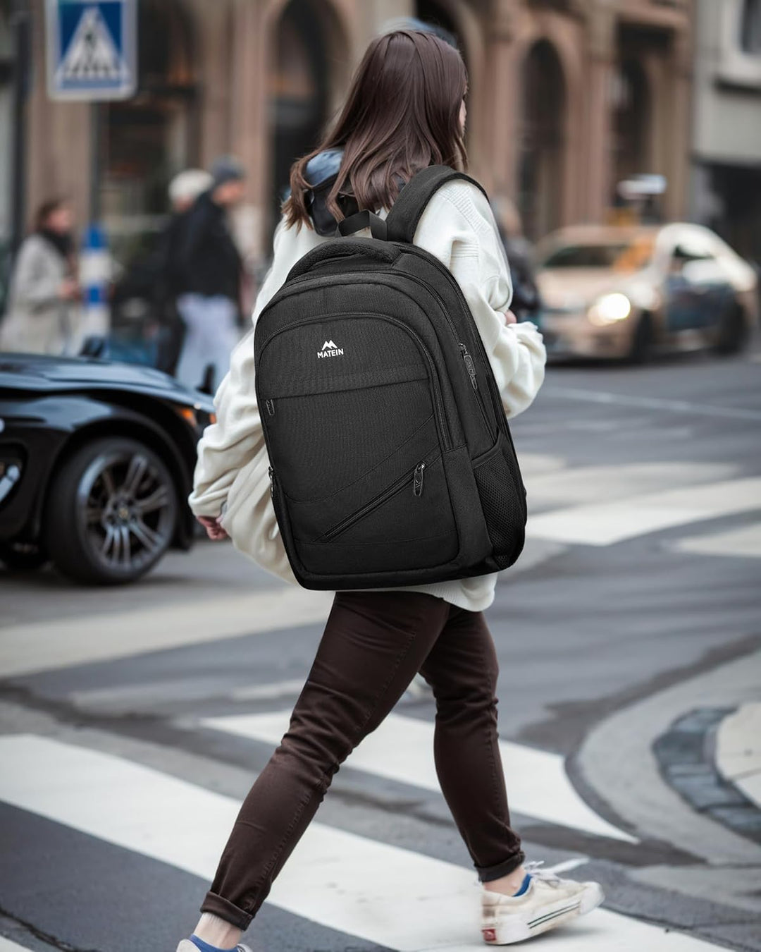 MATEIN Mochila para laptop de 18.4 pulgadas de 50 litros, mochila d...