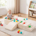 Tiita Kids Climb and Crawl - Juego de 5 piezas con pozo de pelotas pequeño