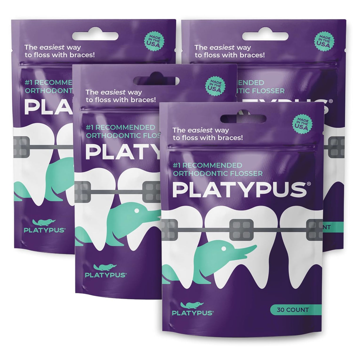 Platypus Hilo dental ortodóncico para aparatos, 30 unidades (paquet...