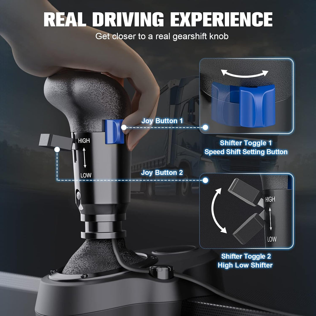 aikeec Pomo de palanca de cambios USB de un camión ATS ETS