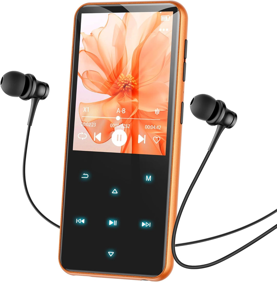 AGPTEK Reproductor MP3 de 64 GB con Bluetooth, reproductor de músic...