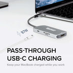 Plugable, USBC-7IN1, hub USB 3.0