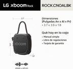 LG xboom Rock by will.i.am - Altavoz Bluetooth portátil para exteriores