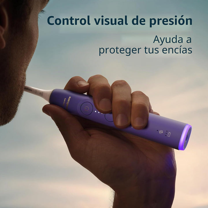 Philips Sonicare 6500 Cepillo de dientes eléctrico recargable, 2 ca...