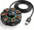 Micrófono USB inalámbrico para PC, portátil, usuario de computadora