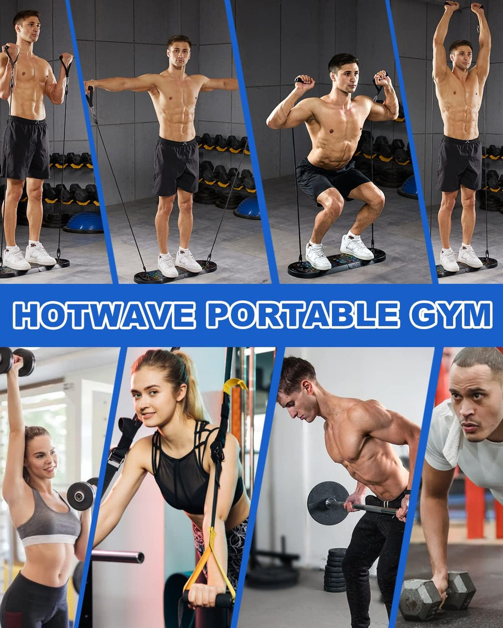Tabla de Flexiones, Tabla de Flexiones portátil, Barra de Flexiones plegable 20 en 1