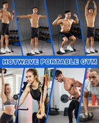Tabla de Flexiones, Tabla de Flexiones portátil, Barra de Flexiones plegable 20 en 1