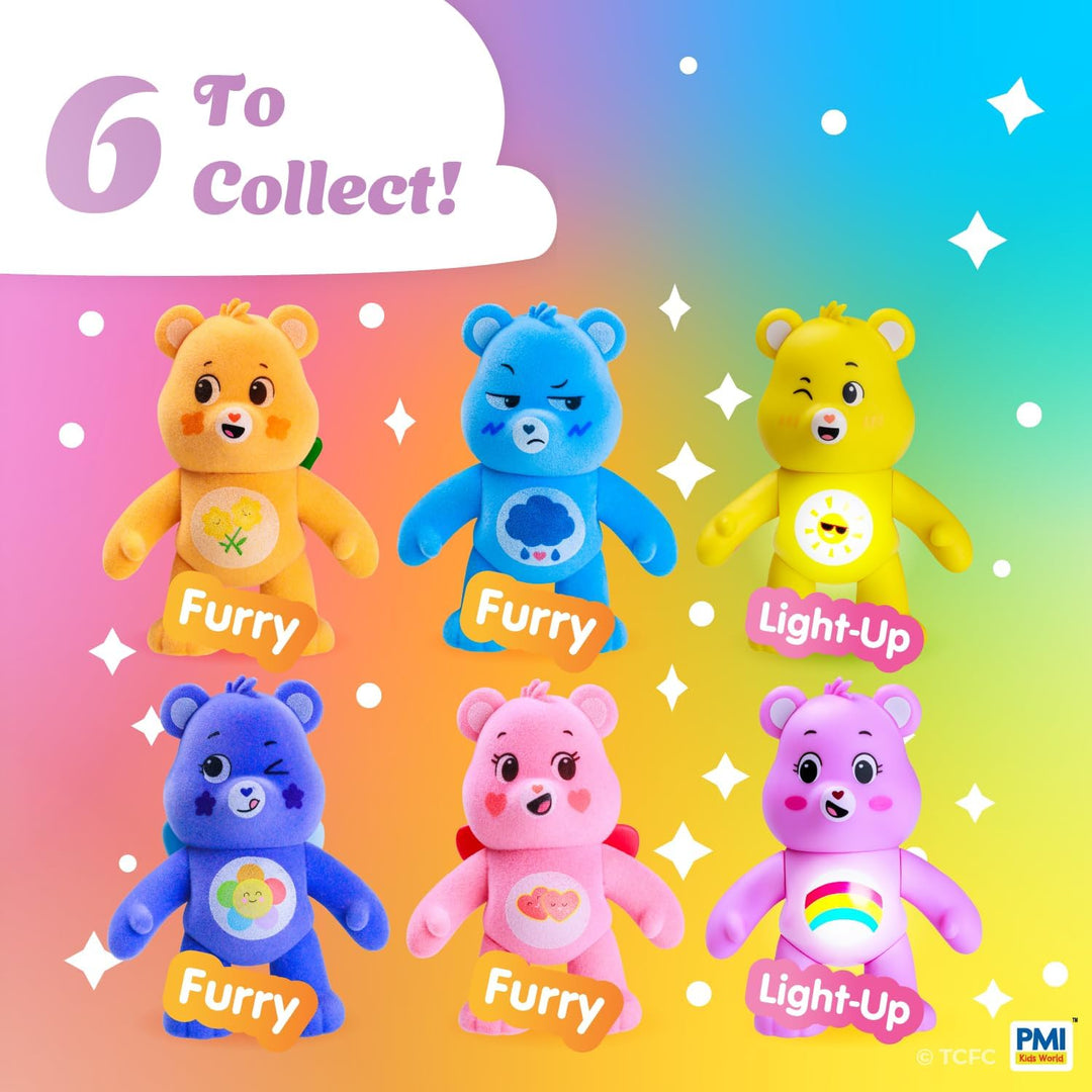Care Bears - Figuras de acción articuladas, paquete de 2, figuras d...
