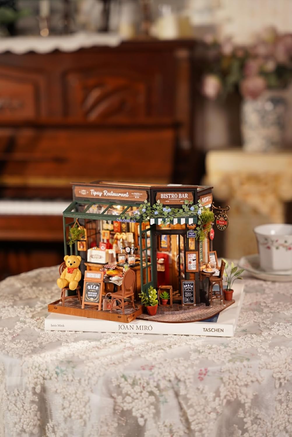 Rowood - Kits de manualidades en miniatura para casa de muñecas para