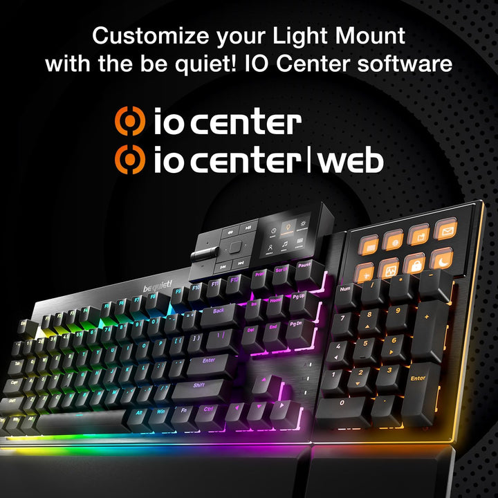 be quiet! Teclado Mecánico Light Mount | Lineal | Interruptores Sil...