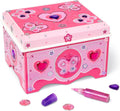 Set de manualidades para decorar tu propio joyero de madera, de Melissa & Doug