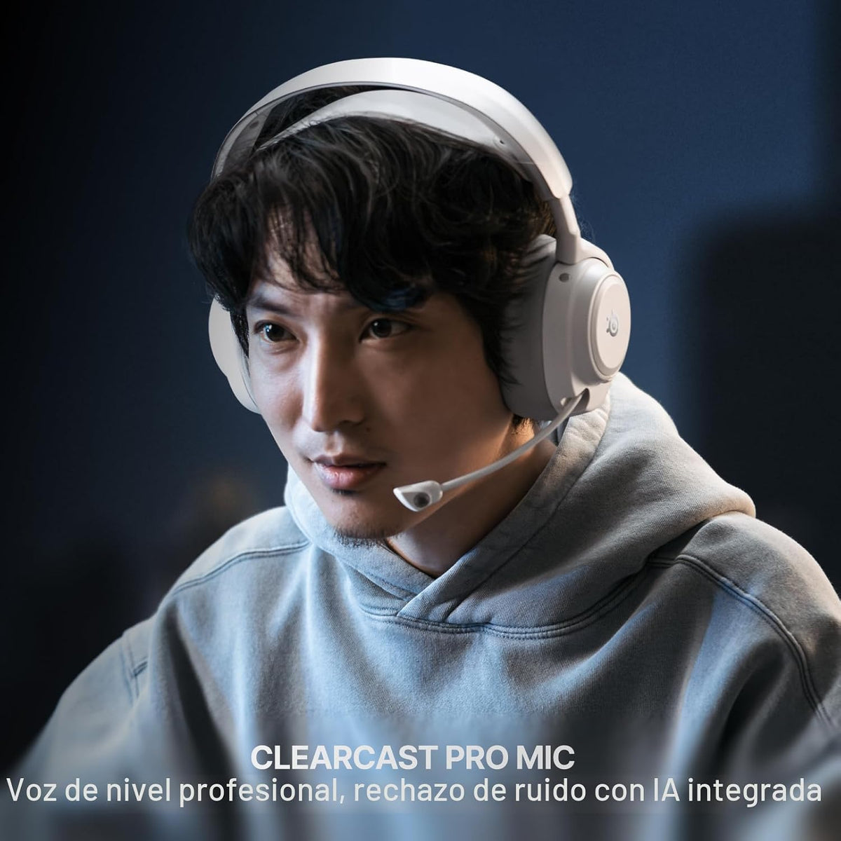 SteelSeries Arctis Nova Pro Omni Wireless Gaming Headset - blanco
