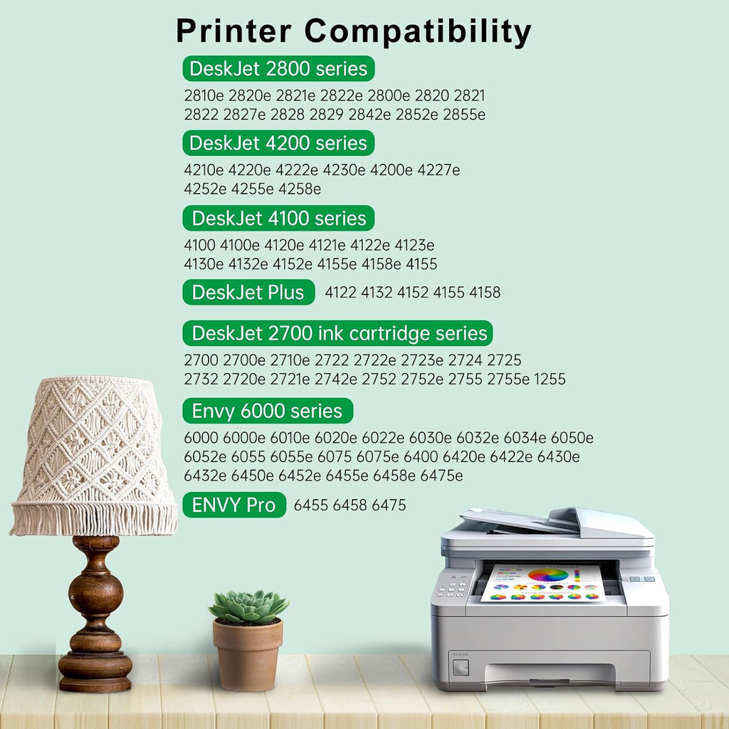 Cartuchos de tinta 67XL de repuesto para HP Ink 67 HP67XL