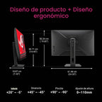 ASUS Monitor para juegos ROG Strix IPS de 27 pulgadas (XG27UCSR) -...