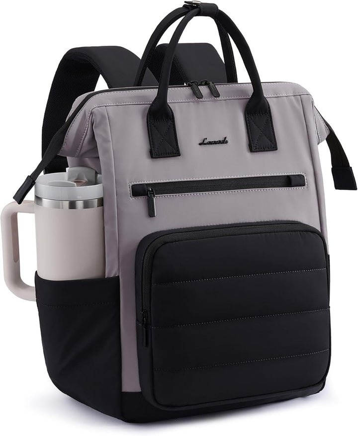 LOVEVOOK - Mochila de computadora portátil para mujer, mochila de t...