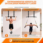 Soporte de techo ajustable Barra de dominadas con agarres esféricos