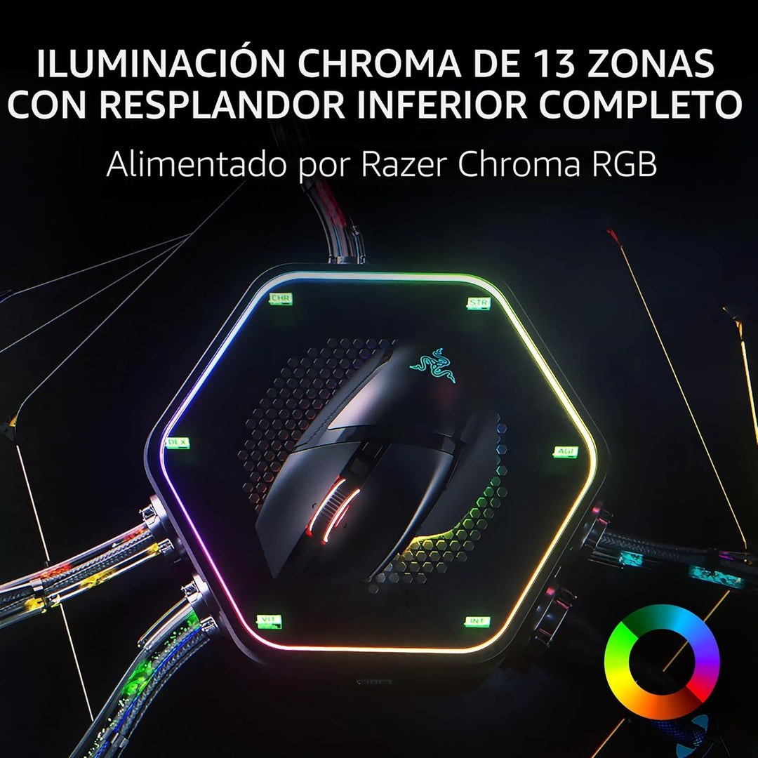 Razer Basilisk V3 Pro 35K Mouse inalámbrico para juegos: rueda de i...