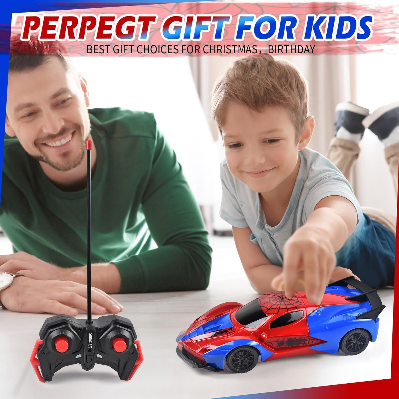 Coche de juguete a control remoto para niños, juguete de auto RC Ho...