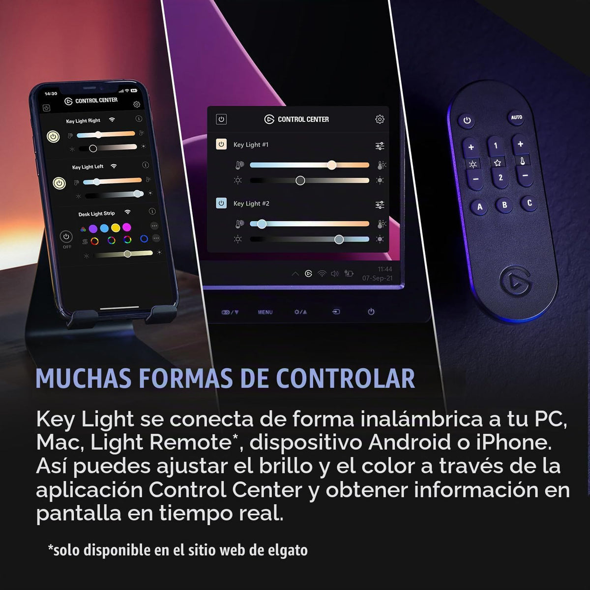Elgato Key Light, Professional 2800 Lumens Studio Light