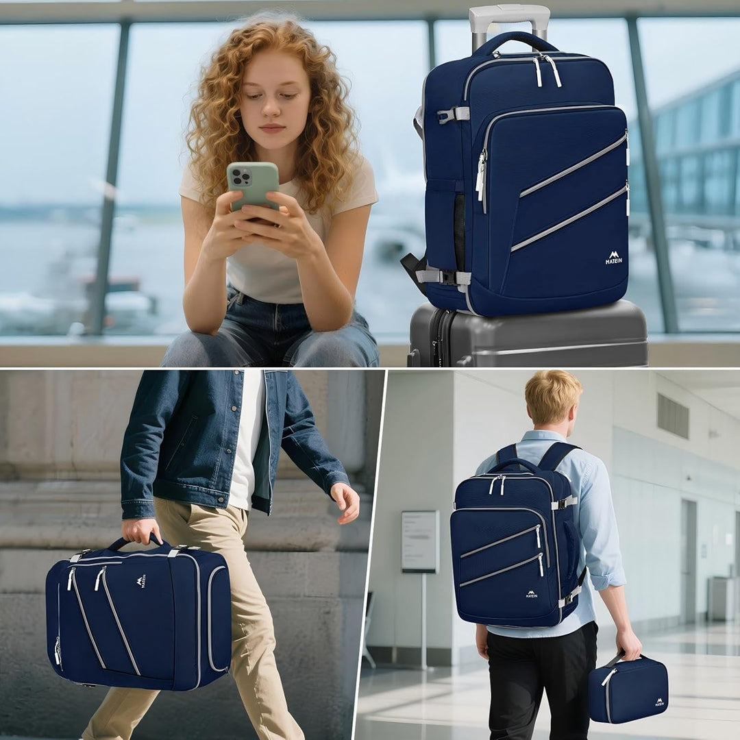 MATEIN Mochila para artículos personales con organizador técnico, A...